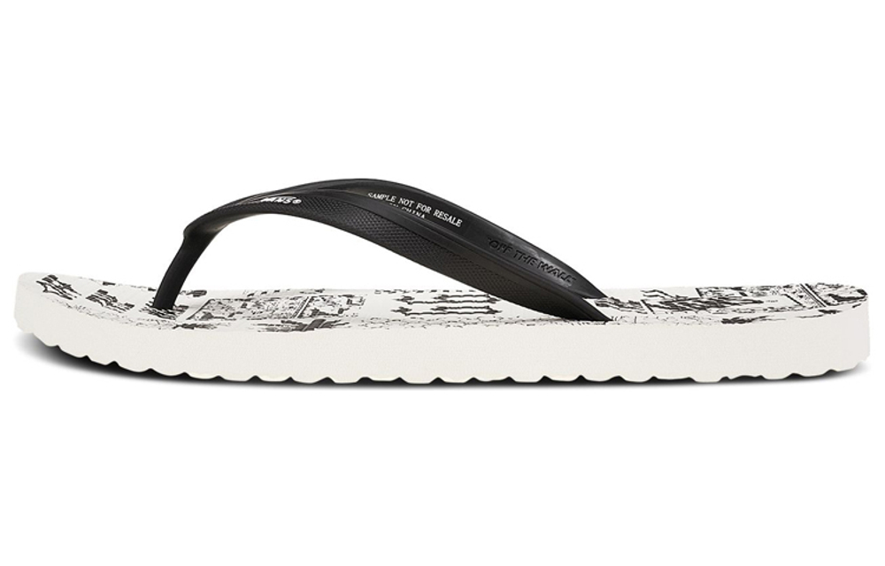 Vans Makena fashion slippers for men and women in the same style black and white