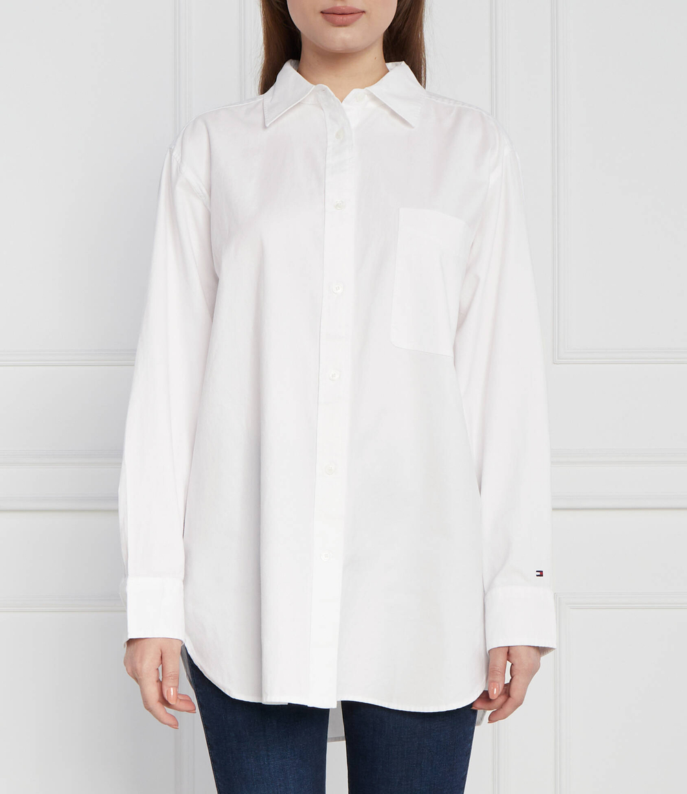 Рубашка OXFORD LS Tommy Hilfiger - белый(WW0WW38968)