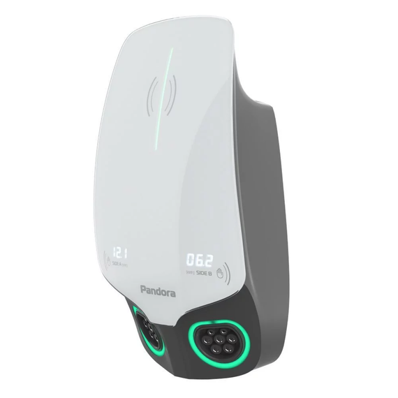 Pandora Wall-E DUO TT Home Edition — настенная зарядная станция 11+22 кВт для дома