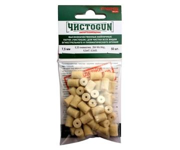 Патчи ЧистоGun войлочные 7,5 мм для калибра 6,5х55  (50 шт)
