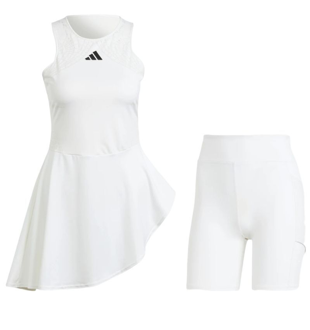 Женская Платье теннисное Adidas Pro Dress - white