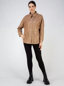 Куртка кожаная натуральная рубашка Турция