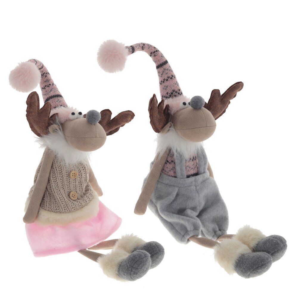 GAEM Игрушка набивная "Олень", L21 W10 H55/20 см, 2в.