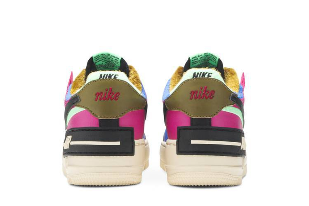 Кроссовки Nike Air Force 1 Shadow Se "Fossil" (Женская размерная сетка)