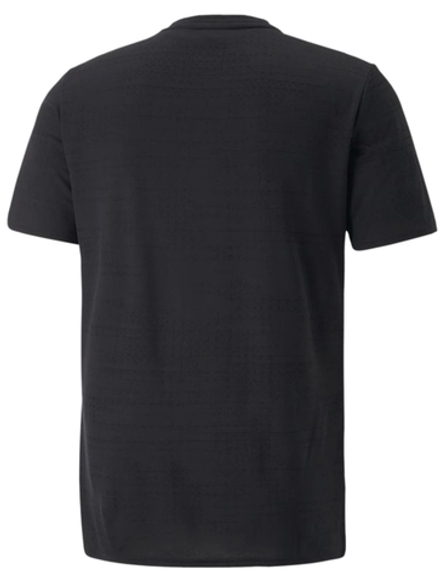 Теннисная футболка Puma Train Jacquard Short Sleeve Tee - puma black