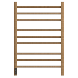 Купить Полотенцесушитель электрический Point Веста PN70758BR П9 500x800, диммер слева, бронза