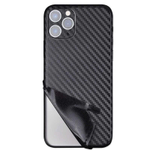 Защитная пленка на заднюю панель для iPhone 12 Mini (гидрогелевая бронепленка, карбоновая)