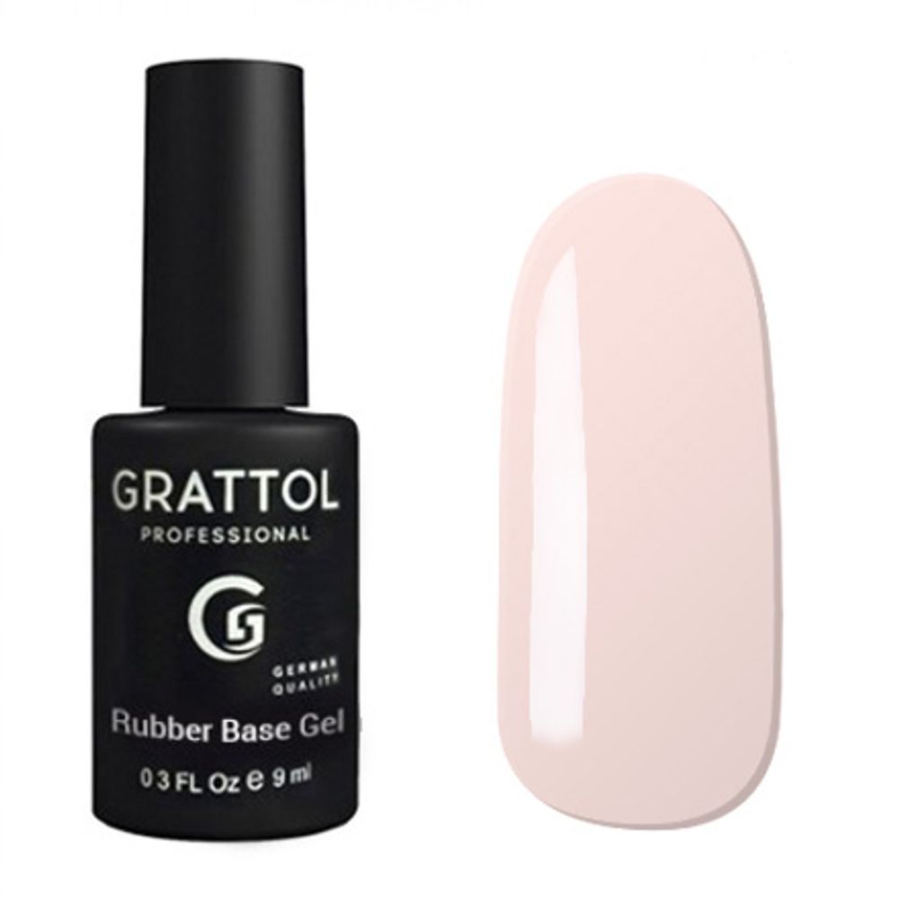Grattol Rubber Base Camouflage №2, 9 мл