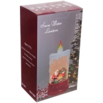 Сувенир с подсветкой «Волшебная красавица» 12*8*24,5 см (работает от 3*ААА и USB+музыка, подсветка, эффект снегопада)