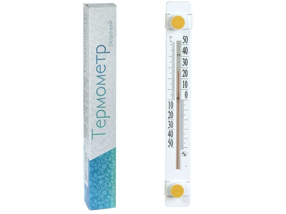 Термометр оконный "Солнечный зонтик" в картоне