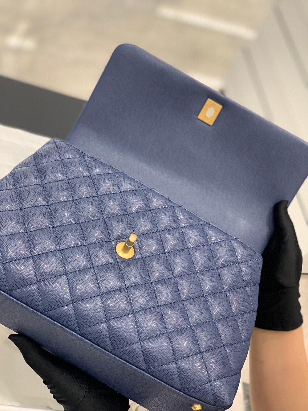 Chane1 Coco Handle Bag 28 cm