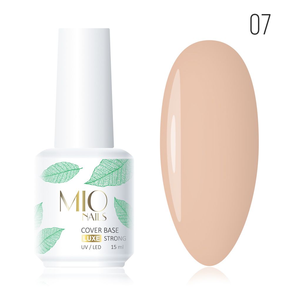 Mio Nails Base luxe cover 07, 15 мл