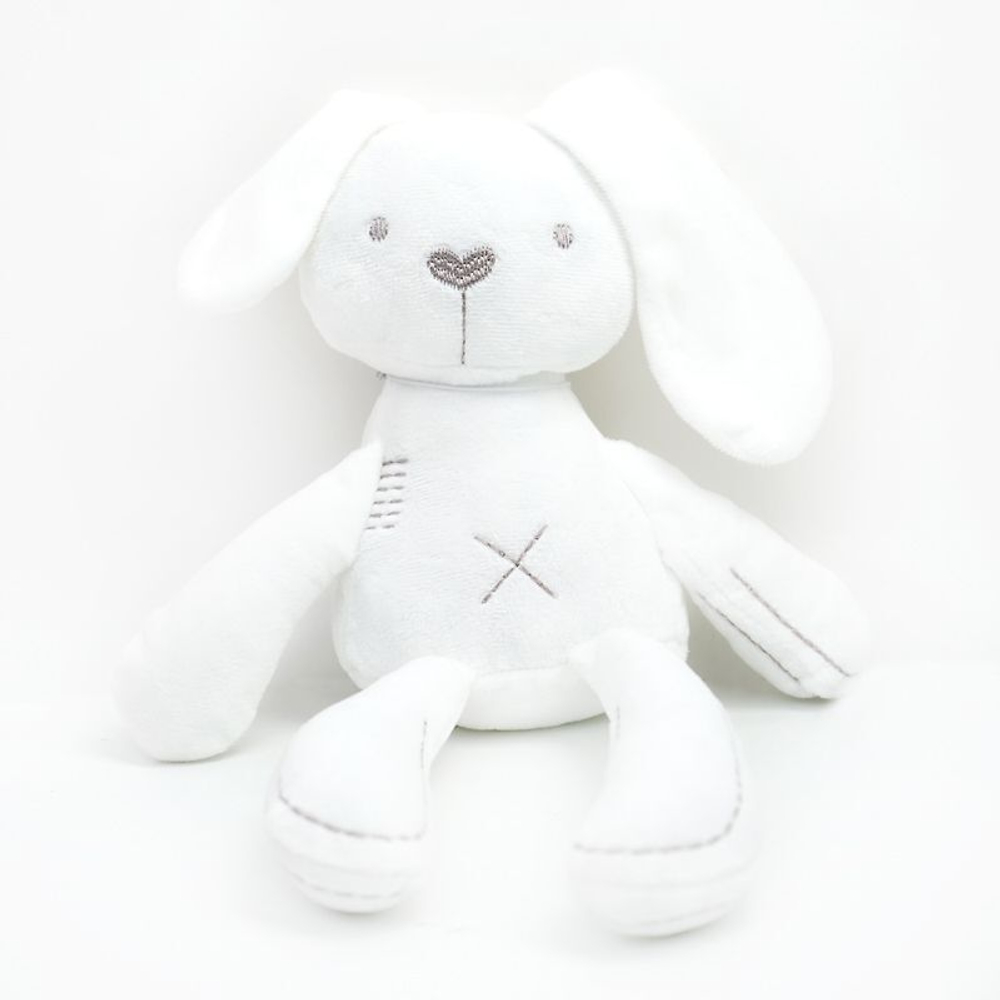 Мягкая игрушка "Зайка" Белая 20 см