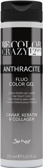 Be Hair Люминесцентный гель-краситель для волос прямого действия без аммиака - Be Color Crazy 12 Minute, 150мл