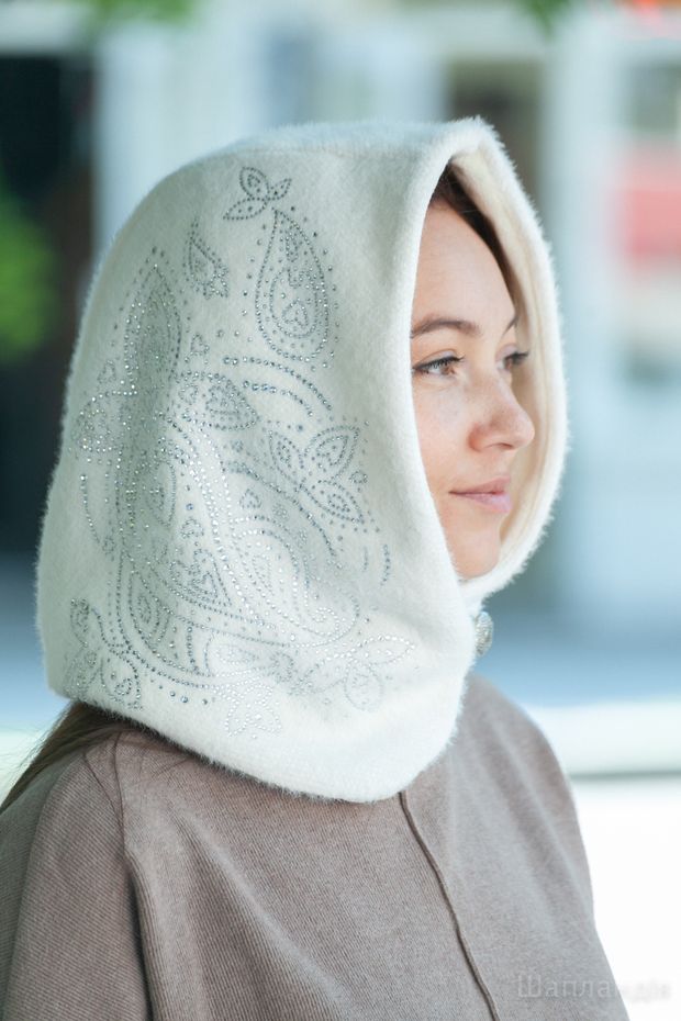 Капор ангора M.A. (Серо-голубой / б/р / 0.3 / 30х30х6)
