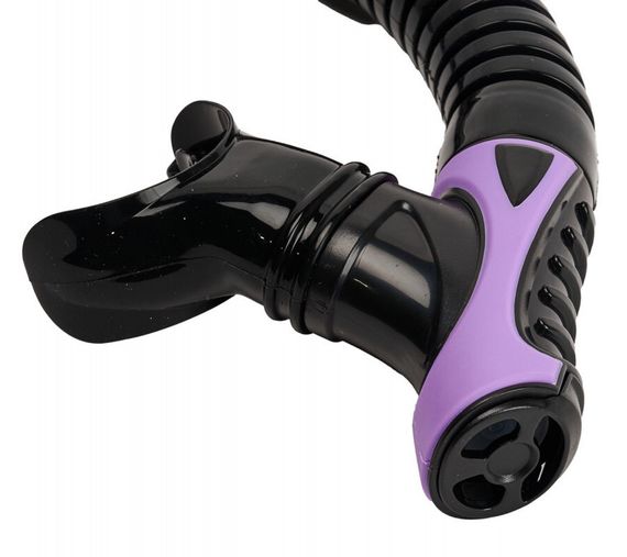 Трубка Seac Reverse Dry черный/фиолетовый