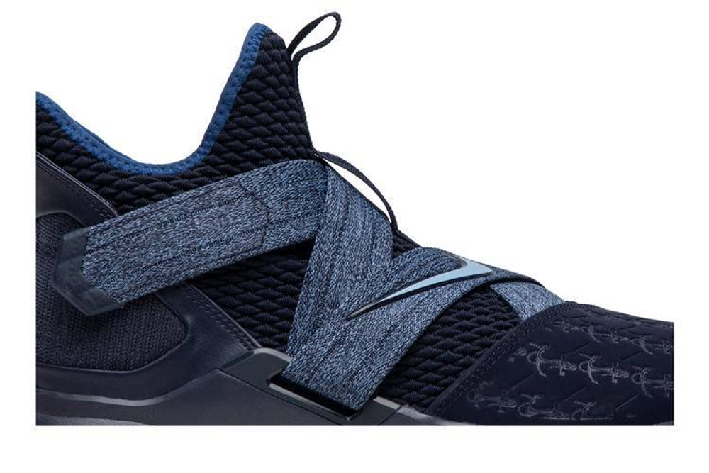 Кроссовки Nike Zoom Soldier 12 Lebron "Blackened Blue"