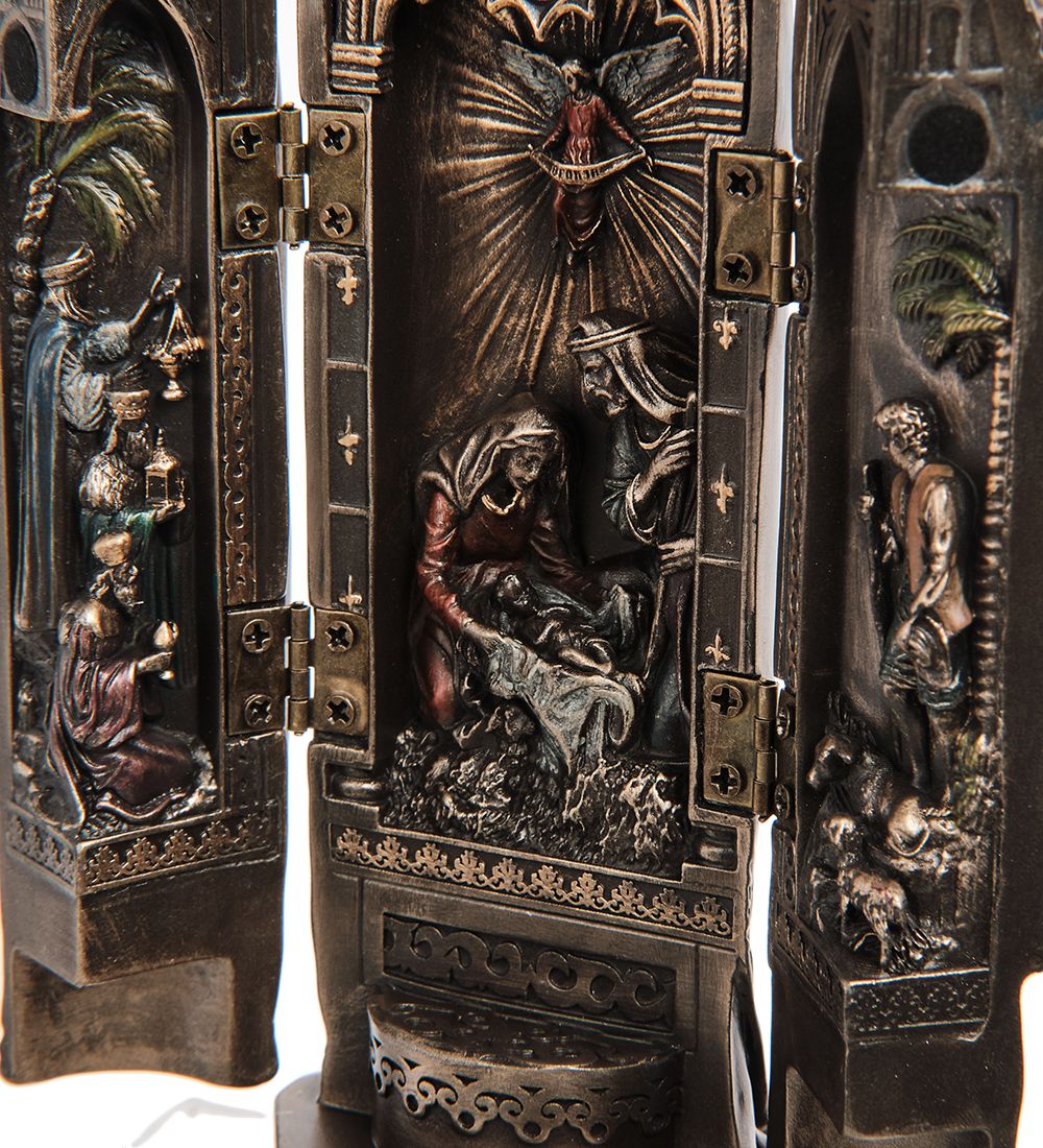 Veronese WS-1122 Статуэтка-полиптих «Рождество Христово»