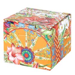 Сахарница с ложкой "Secret Garden" 10х9,5см v=250мл (фарфор) (подарочная упаковка)