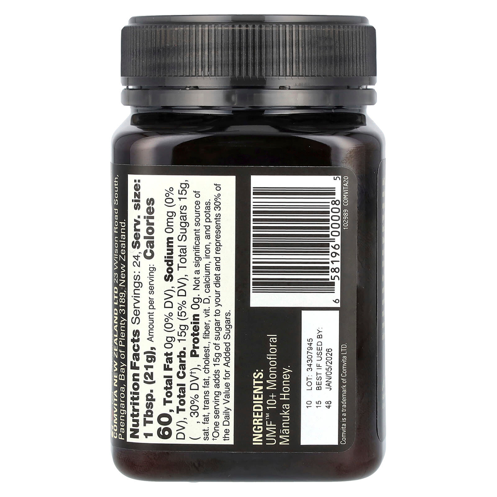 Comvita, Мед манука, UMF 10+, MGO 263+, 500 г (17,6 унции)