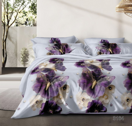 КПБ 2 сп с простыней на рез. 140х200 БЯЗЬ "БР47"