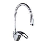 Смеситель для кухни 40к F4303-1 FRAP (гибкий излив, п/гайку, хром, латунь)