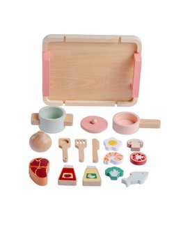 Набор деревянных игрушек17 предметов (90006)