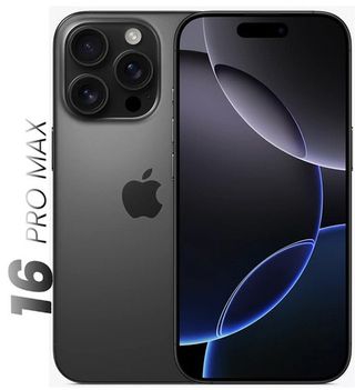 Смартфон Apple iPhone 16 Pro Max 1 ТБ («Чёрный титан» | Black Titanium)