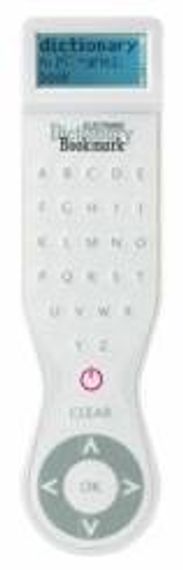 Electronic dictionary bookmark