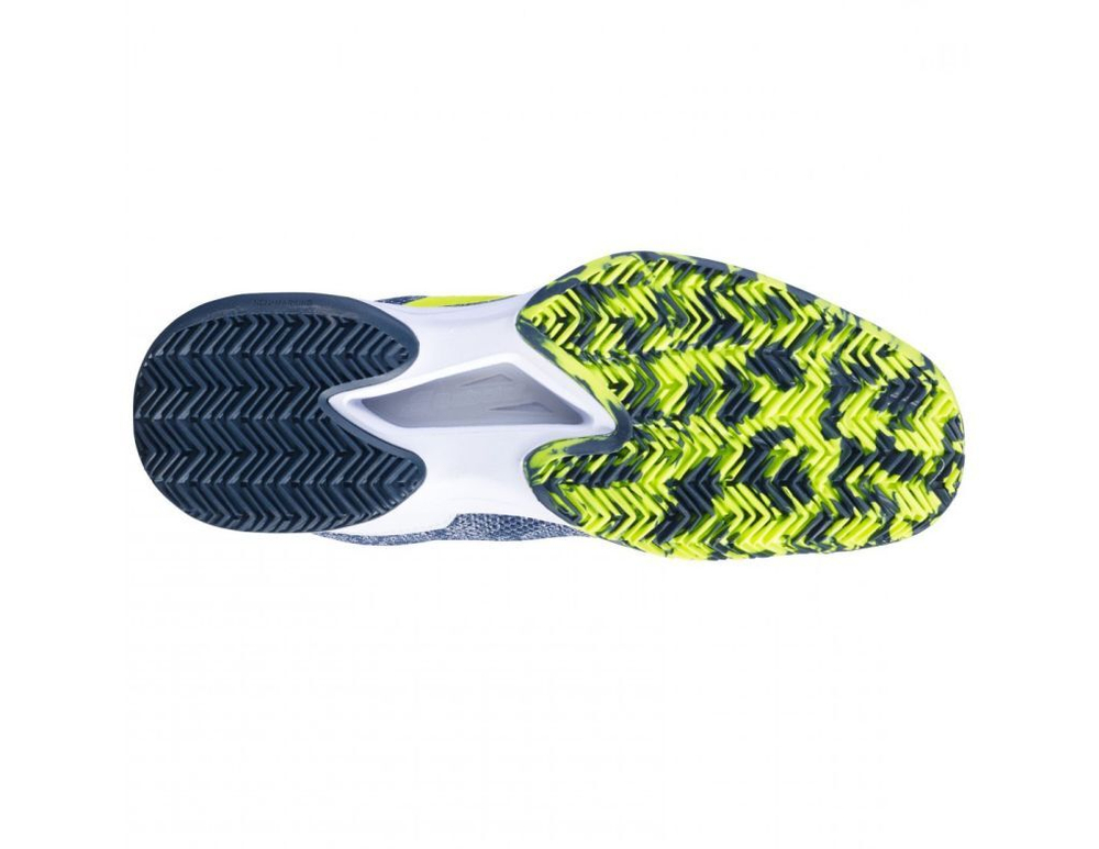 Мужские кроссовки теннисные Babolat Jet Tere Clay Men - white/dark blue