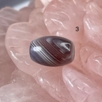 54672  Агат Ботсвана Бусина бочонок 10*14мм