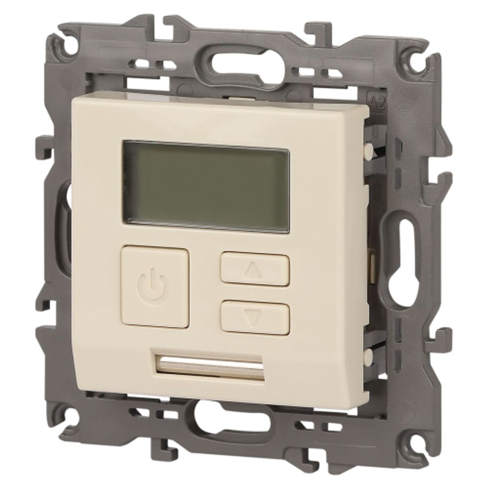 14-4111-02 ЭРА Терморегулятор универс. 230В-Imax16А, IP20, Эра Elegance, сл.кость | Elegance Слоновая кость