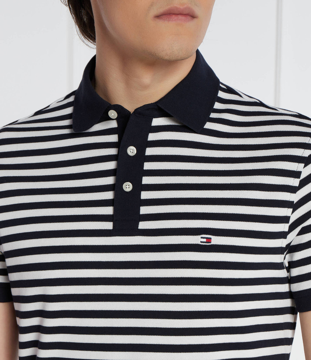 Поло Tommy Hilfiger - темно-синий(MW0MW17771)