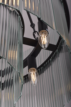 Люстра MD2313-8A matt black