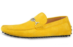 LOUIS VUITTON Porto Vecchio Gommino Loafers Women"s Yellow