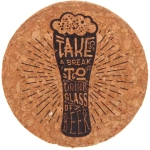 Подставка под кружку 9 см «Бокал пива»