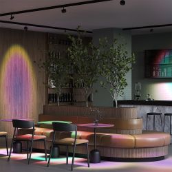 Трековый магнитный светодиодный светильник EXILITY Maytoni Lens TR217-4-15WTW-DD-B