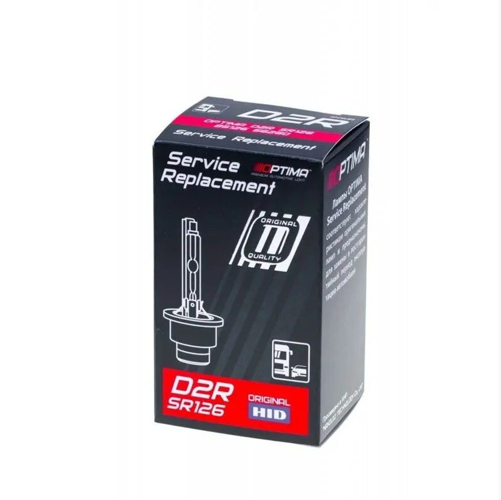 Ксеноновая лампа D2R 4300K, Optima Service Replacement (1шт)