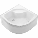 Душевая кабина Мономах XL 80x80x43 С МЗ 10000012113 стекло прозрачное с рисунком мозаика/профиль хром