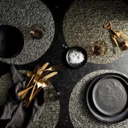 Салфетка подстановочная 38см Chilewiсh Metallic lace Gold