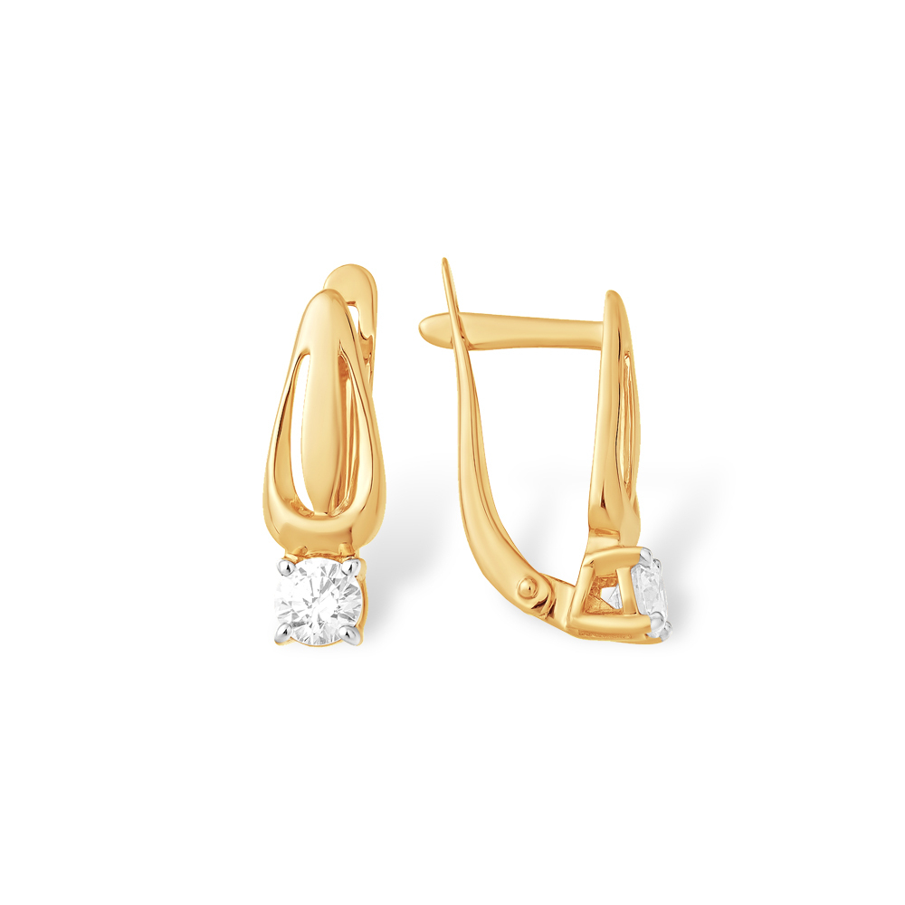 Серьги из золота 585 пробы