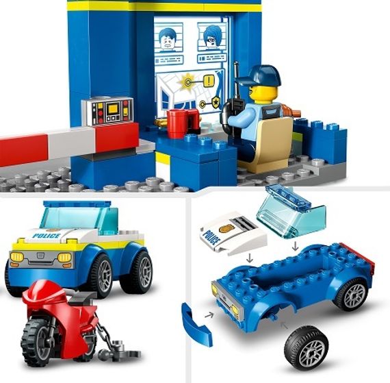 Lego konstruktor City 60370 Police Station Chase