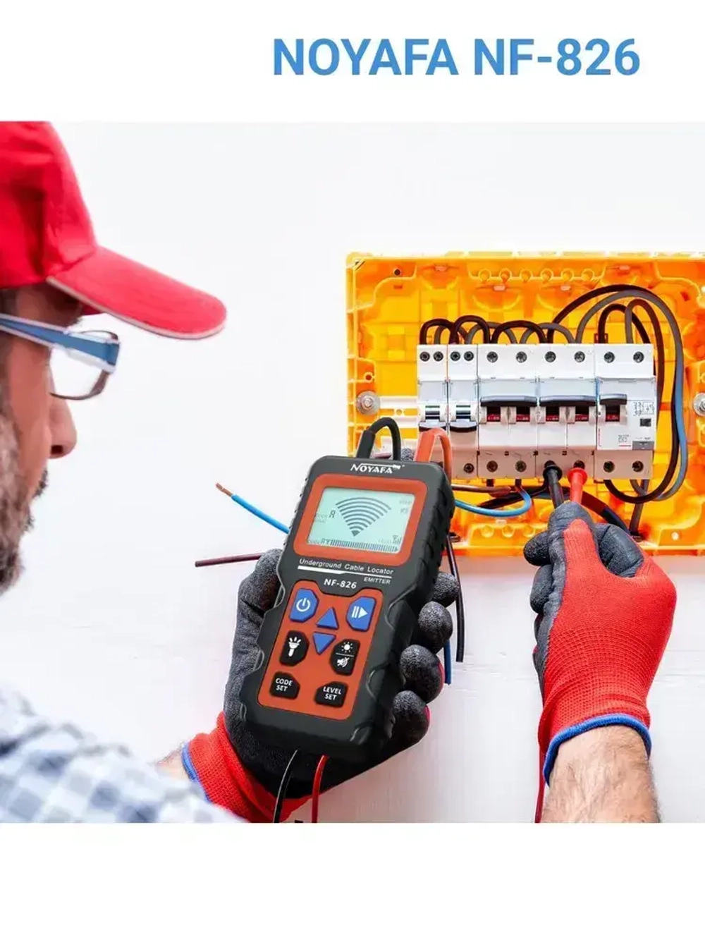 Детектор скрытой проводки NOYAFA NF-826