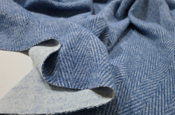 СИНЯЯ ЕЛОЧКА - Альпака-травка (КРВ613 Елена) (к0 незначительно испачкан с изнанки)