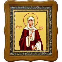 Анна Готфская мученица. Икона на холсте.