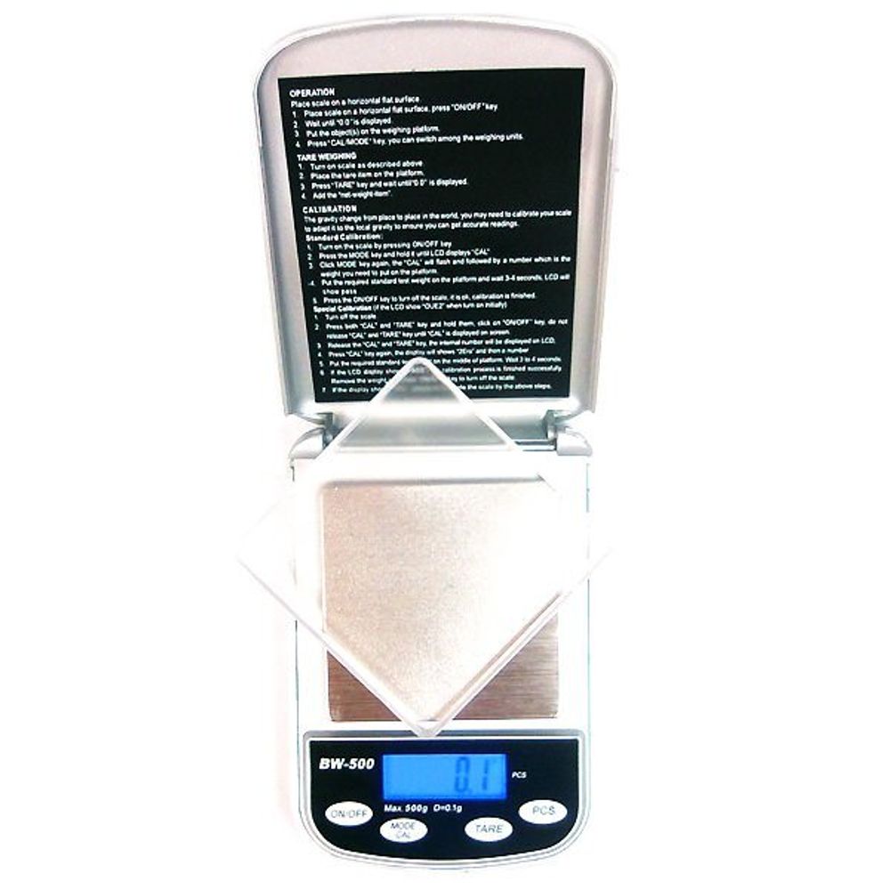 Электронные портативные карманные мини весы ML-A01 (500gx0.1g)