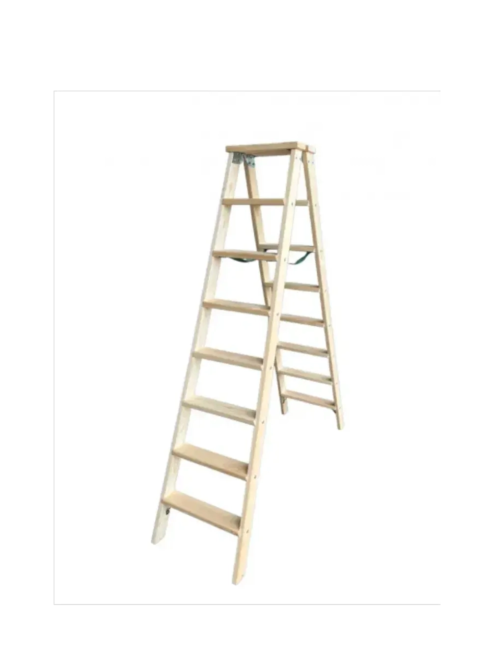 Стремянка деревянная 2х8 wide (рабоч. высота 3,3м)