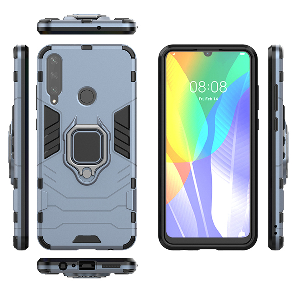 Противоударный чехол с кольцом Panther Case для Huawei Y6P