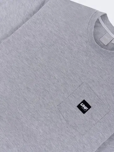 Футболка UNIFORM Everyday Pocket серый меланж
