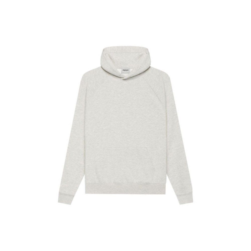 Толстовка Fear of God Essentials SS21 Pullover Hoodie Light Heather Oatmeal, FOG-SS21-593